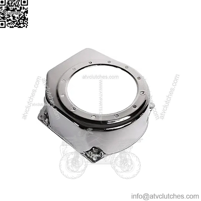 Chrome Recoil Fan Cover Shroud Housing for Predator 212 hemi Coleman CT200U CT100U BT200X CC100X Mini Bike, SK100 KT196 Go Kart Baja Hisun Tillotson Clone 196cc Engine Honda GX160 GX200