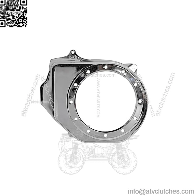 Chrome Recoil Fan Cover Shroud Housing for Predator 212 hemi Coleman CT200U CT100U BT200X CC100X Mini Bike, SK100 KT196 Go Kart Baja Hisun Tillotson Clone 196cc Engine Honda GX160 GX200 - Image 2