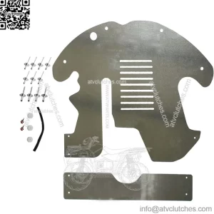 10-15 Prius catalyst guard plate