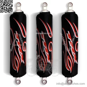 Black Shock covers Honda ATV TRX 450 R ER TRX450 R (Set of 3)