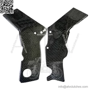Real Carbon Fiber Yamaha Raptor 700 700R YFM Frame Cover Guard Protector 06-2025