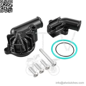 For Yamaha Raptor 700 YFM700R Inlet + Outlet Water Pump Cover Guard 2006-2024