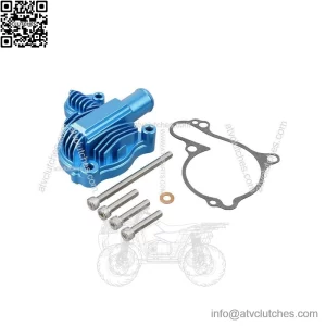 18 Fins Water Pump Cover Guard & Gasket For Yamaha YFZ450R/RSE Special Edition