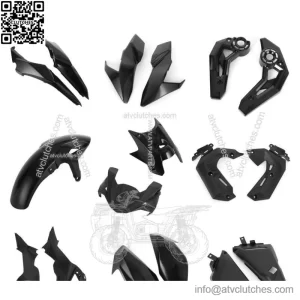 Kawasaki Z650 2017-2019 Bodywork Fairing ABS Injection Molding Unpainted