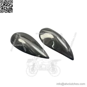 Kawasaki Ninja 650 z650 Carbon Fiber Storage Tank Slider Protection Cover