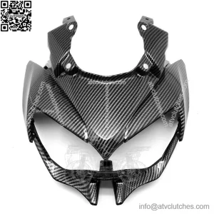 Kawasaki Z650 Z 650 2020-2021 Carbon Fiber Front Nose Headlight Fairing Set