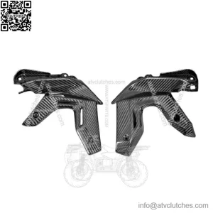 2020-2021 Kawasaki Z650 100% Carbon Fiber Radiator Covers