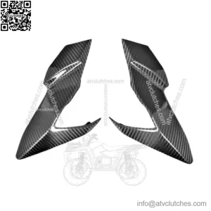 2017-2019 Kawasaki Z650 100% Carbon Fiber Front Side Fairings