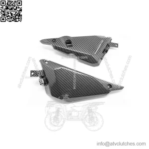 KAWASAKI Z650 2017-2019 Carbon Fiber Texture Side Fairing Frame Cover Panel
