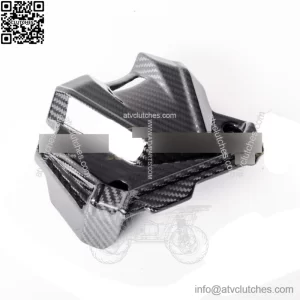 Kawasaki Z650 2017-2019 Carbon Fiber Sprocket Cover Fairing Twill