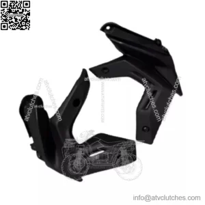 Kawasaki Z650 2021-2023 Black Side Radiator Cover Frame Fairing Cowl