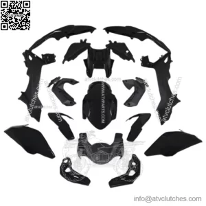 Kawasaki Z650 2017-2019 Black Fairing Bodywork Injection ABS Plastic