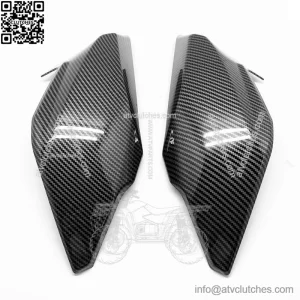 Kawasaki Z650 2017-2019 Carbon Fiber Front Side Tank Gas Fairing Panel Cowl