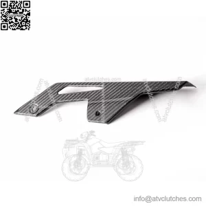 Kawasaki Z650 2017-2019 Carbon Fiber Chain Guard Protector Twill