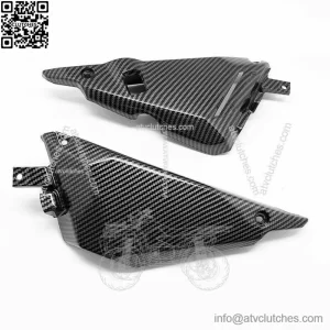 Kawasaki Z650 2017-2019 Carbon Fiber Side Radiator Cover Panel Fairing Cowl