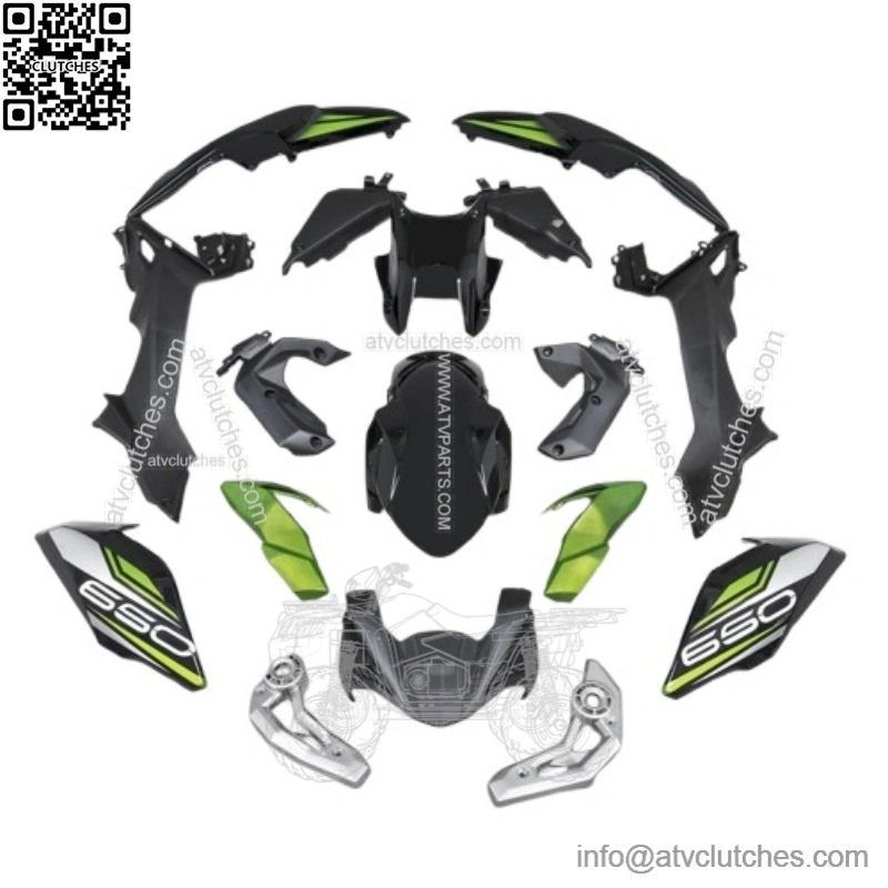 Kawasaki Z650 2017-2019 Injection ABS Plastic Bodywork Fairing #