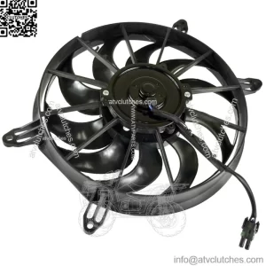 Radiator Cooling Fan Motor For Polaris Hawkeye 400 2x4 HO 2012 2013 2014 (For: Polaris Sportsman 570)