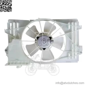 Radiator Cooling Fan & Motor Assembly For 2003-2008 Toyota Matrix Corolla 1.8L