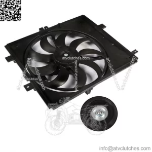 Radiator Cooling Fan Assembly For 2012-2018 Nissan Versa Sedan & Note 214819KK0A