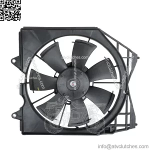 Radiator Cooling Fan Assembly Left For 2018 2019 2020 2021 Honda Accord 1.5 2.0