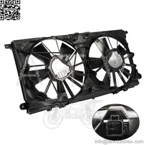 Radiator Cooling Fan Assembly For Ford F-150 Expedition Lincoln Navigator