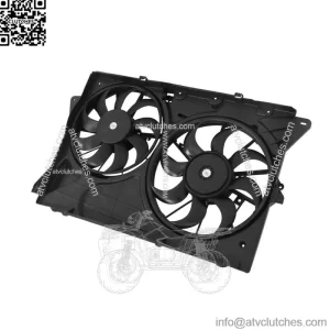 Engine Radiator Cooling Fan Assembly for 2013-19 Ford Explorer Flex Lincoln MKT
