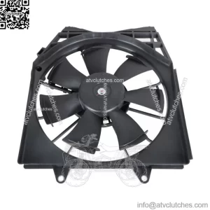 Right Engine Condenser Cooling Fan w/ Shroud Assembly For 2018-2022 Honda Accord