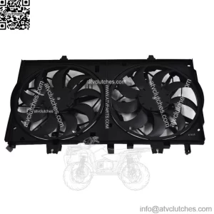 New Radiator A/C AC Condenser Cooling Fan For Nissan Rogue 14-18 X-Trail 15-17