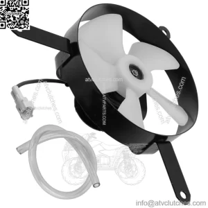 Radiator Fan for Yamaha Raptor 700R YFM700R 2006-2012 1S3-12405-00-00 (For: Yamaha Raptor 700)