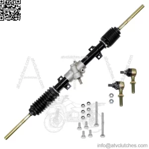 Rack And Pinion W/Tie Rod Ends for John Deere Am147822 Am142162 Am137703