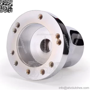Chrome Golf Cart Steering Wheel Adapter for EZGO RXV/TXT Cart Parts Accessories