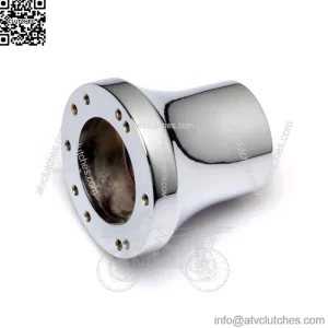 Chrome Golf Cart Steering Wheel Hub Adapter for Club Car Precedent 5 Hole 6 Hole