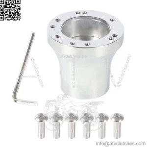 For Club Car DS Golf Cart Steering Wheel Hub Adapter 5/6 Hole 1985+ New Chrome