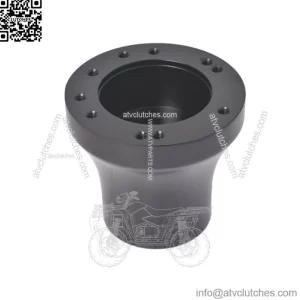 Steering Wheel Hub Adapter For EZ-GO TXT / RXV Golf Cart 5 Hole 6 Hole Black