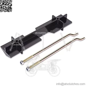 Battery Hold Down Plate with Rods Kit for EZGO TXT 1994-up 36 Volt Electric Golf Cart, OEM# 70045G01 70045-G01 01101G01 01101-G01