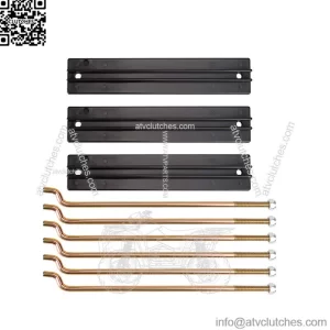 Golf Cart Battery Hold Down Retainer Plate Rod Kit fits Club Car DS 1981-2013