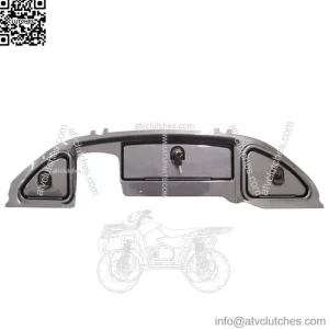 Golf Cart Dash Kit With Locks Carbon Fiber Finish For Club Car Precedent 2008.5+
