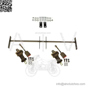 Golf Cart Front / Rear Seat Belt Kit For EZGO Club Car YHM-Automotive Grade Belt