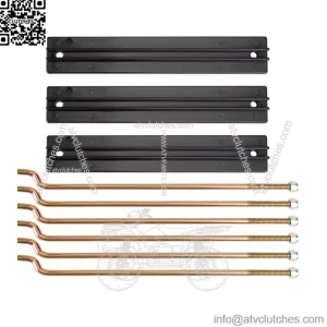 Golf Cart Battery Hold Down Plate Rods Kit for Club Car DS 98-05 101090801
