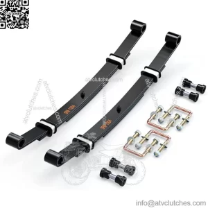 Heavy Duty 3 Leaf Rear Leaf Spring for EZGO TXT 1995-up Golf Cart W/ Bushing