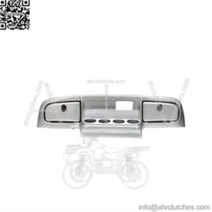 Turned Titanium EZGO Golf Cart Dash With 4 Cup Holders 2 Locking Doors Model: 1994+