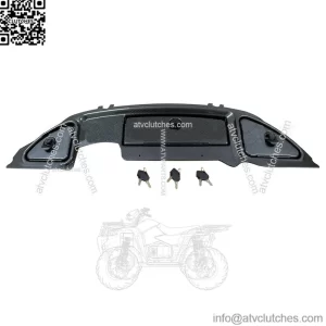 Club Car Precedent Golf Cart Carbon Fiber Dash Panel Locking Glove Box 2007+