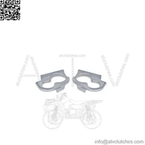 EZGO TXT Sentry Dash Cup Holder Trim 1996+ Silver