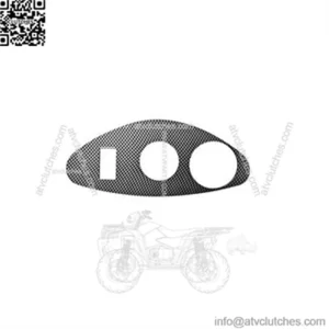 EZGO RXV Freedom Dash Cover Plate Carbon Fiber