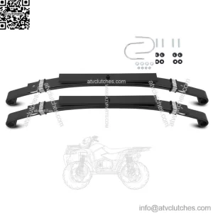Set of 2 Rear Leaf Heavy Duty Springs For Club Car DS Golf Cart 1981+