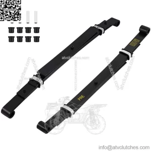 Heavy Duty Leaf Springs for Club Car Precedent Golf Cart (4 Leafs Rear set of 2)