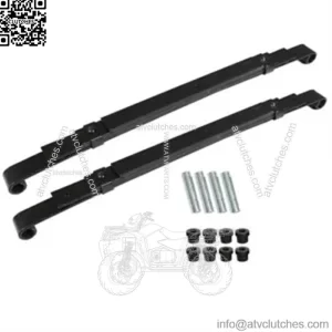 Rear Heavy Duty 4 Leaf Springs Fit for Club Car Precedent 2004-up Golf Cart