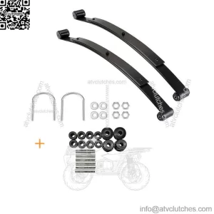 Heavy Duty Golf Cart Rear Leaf Spring Kit (2 Leaf ) For EZGO RXV 2008+, Set of 2