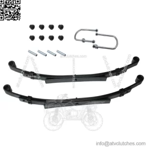 New Rear Heavy Duty Leaf Springs Set Fits 1981+ Club Car DS Golf Cart Set of 2