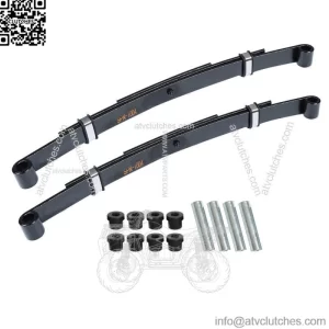 Heavy Duty Rear Leaf Springs Fit For Ezgo TXT GAS 1996-2013 Golf Cart (Set of 2)